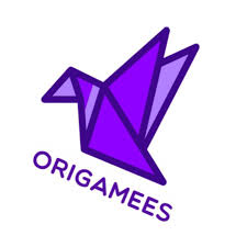 Origamees crane logo